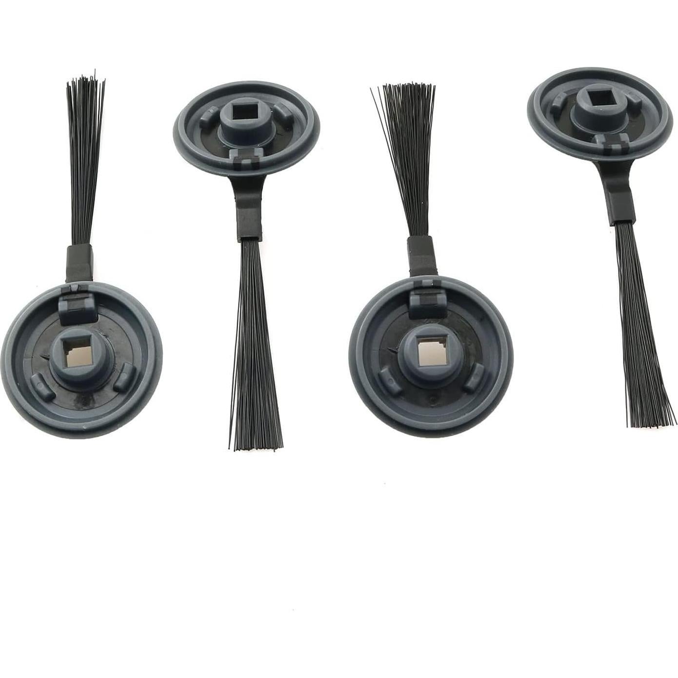 RLECS 4 Cepillos Laterales para Robot Aspiradora Shark ION