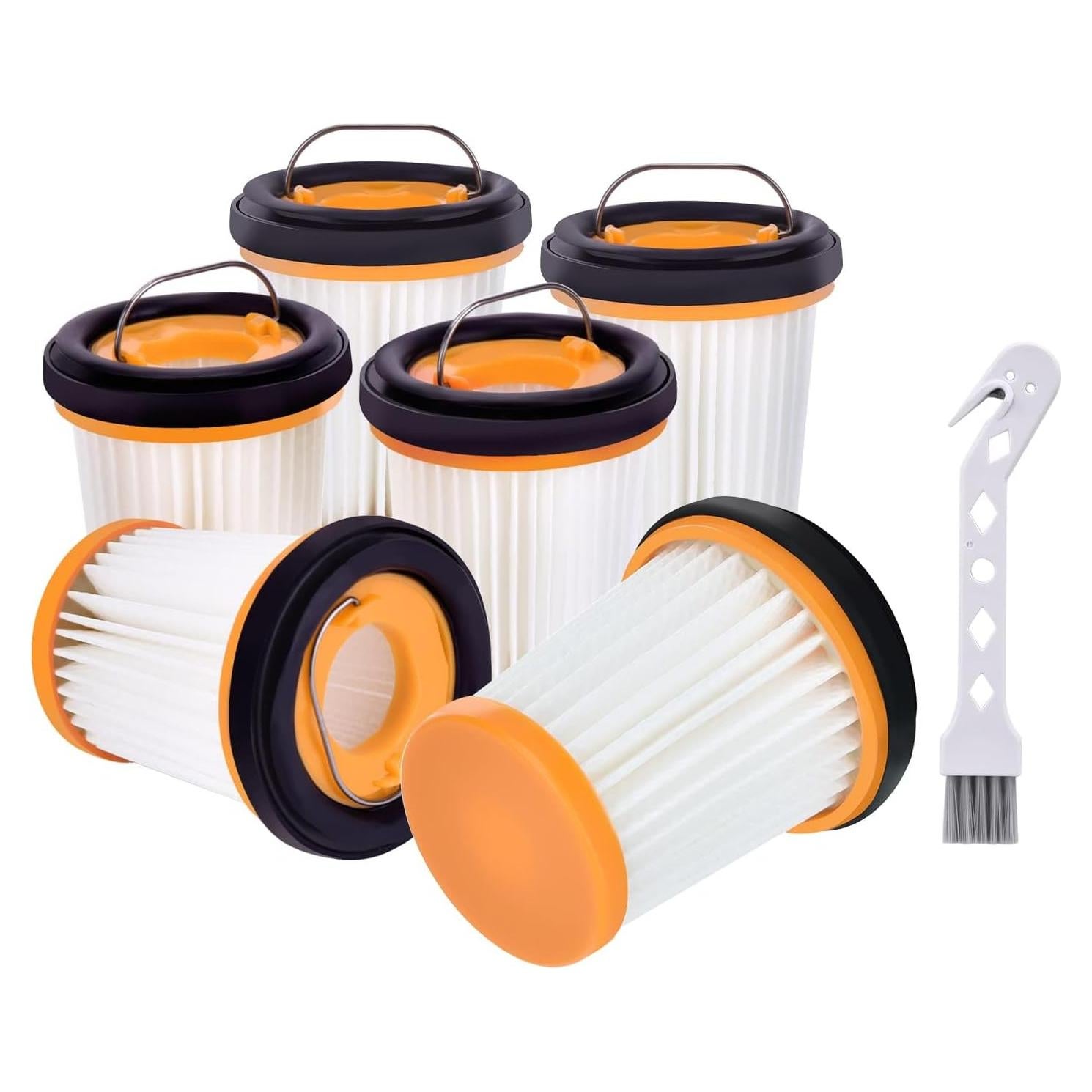 Paquete de 6 Filtros HEPA Rebirthcare para Shark ION W1 S87