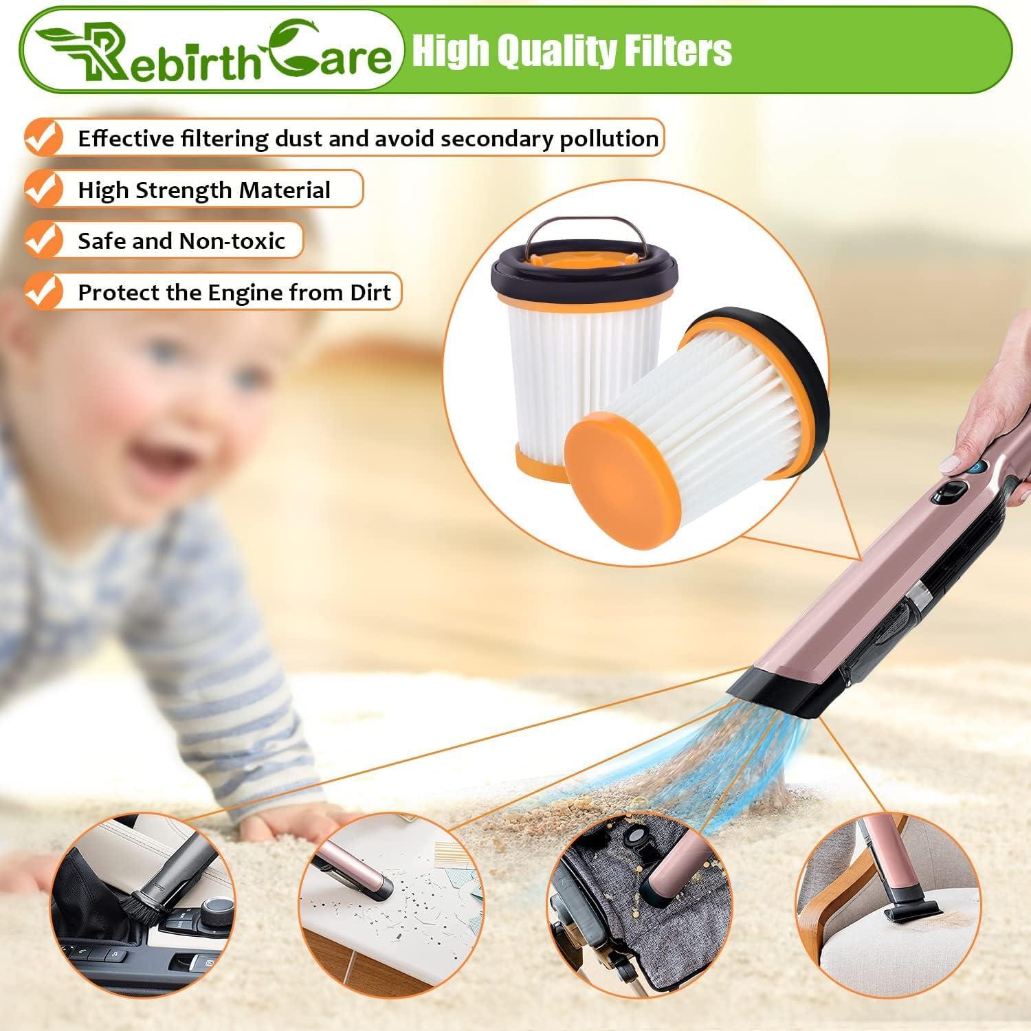 Paquete de 6 Filtros HEPA Rebirthcare para Shark ION W1 S87