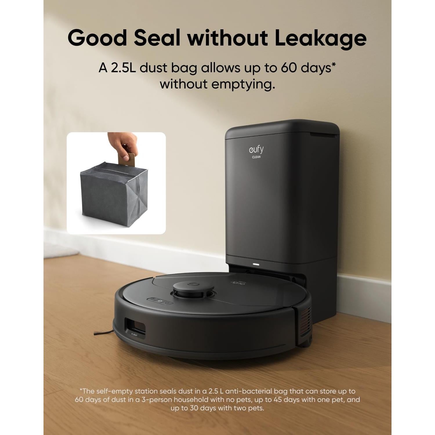 Bolsas de Polvo eufy X8 Pro - Paquete de 6 Unidades