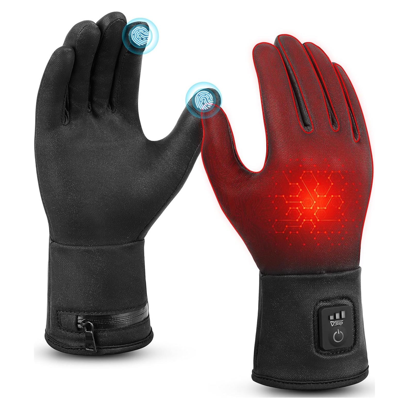 Guantes Calentados V.Step G34 Recargables Táctiles Unisex