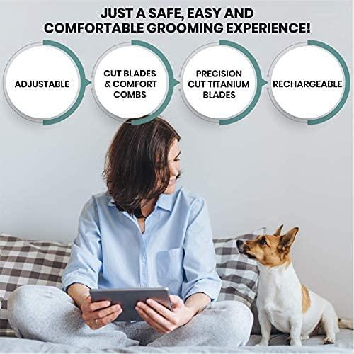 Kit Acicalamiento Profesional Pet Union - Cortadoras Inalámbricas