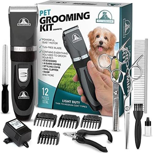 Kit Acicalamiento Profesional Pet Union - Cortadoras Inalámbricas