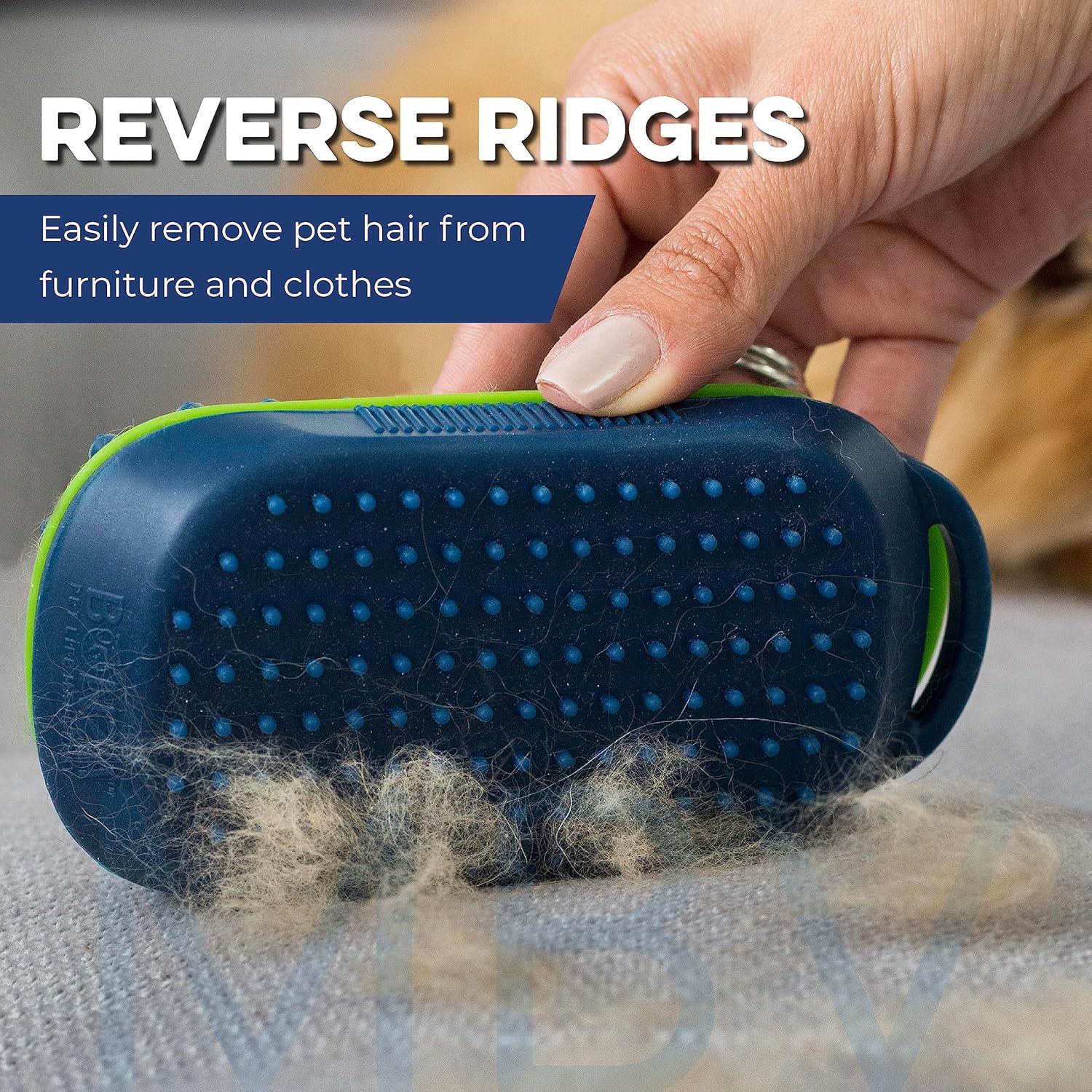 Cepillo de Masaje para Perros y Gatos Bonza BP-300A - Silicona