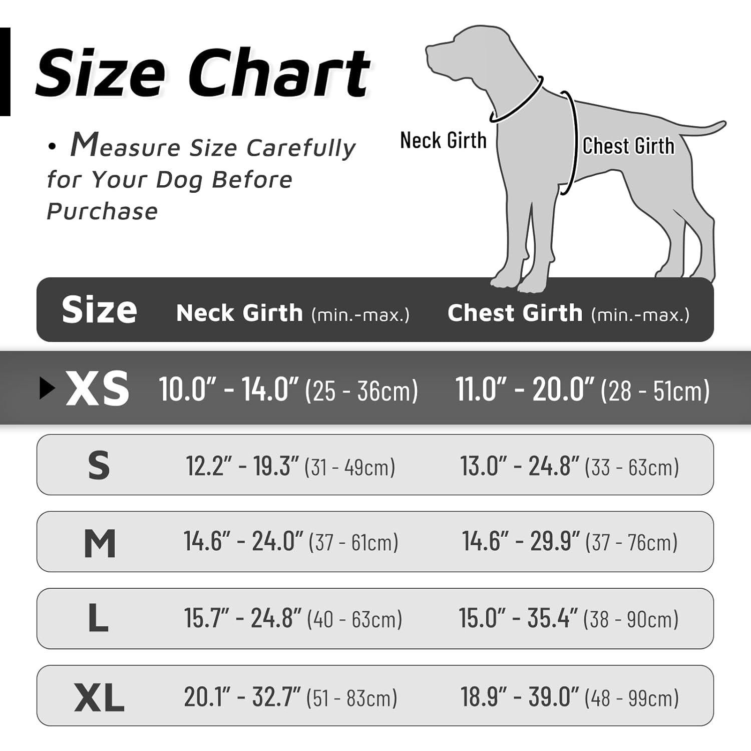 Arnés para Perros Pequeños Eagloo Ajustable Negro XS