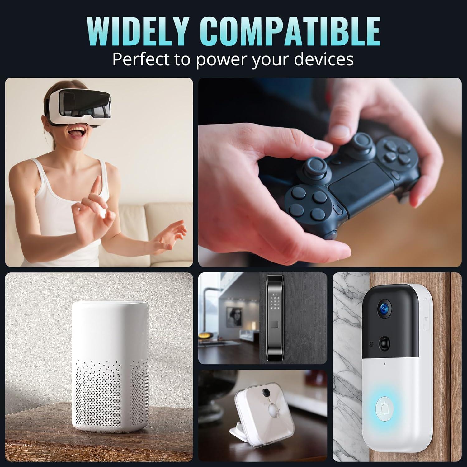 Baterías de Litio POWEROWL AAA 1200mAh Paquete de 24