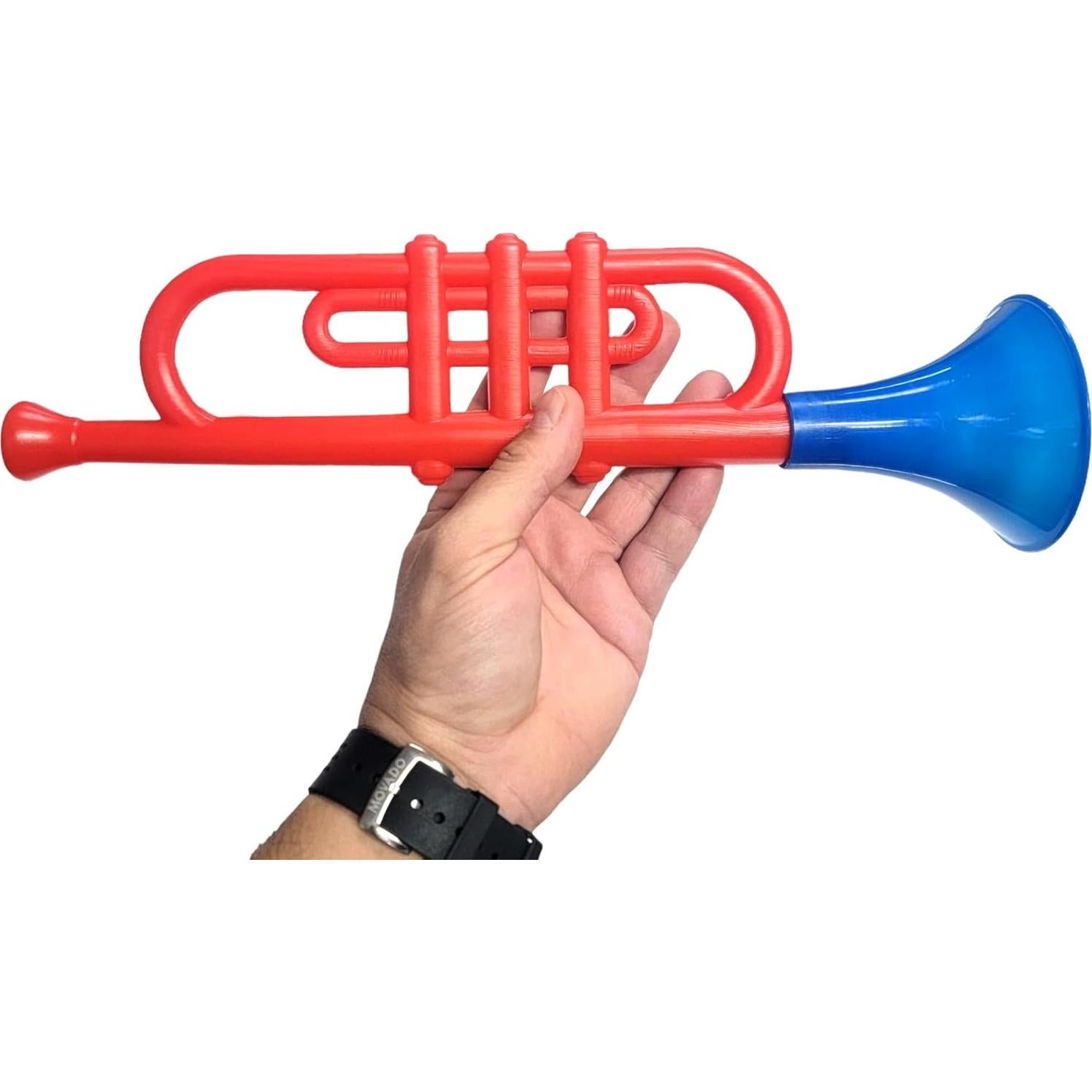 Trompetas de Plástico Coloridas ZU 33 cm Juguetes Musicales