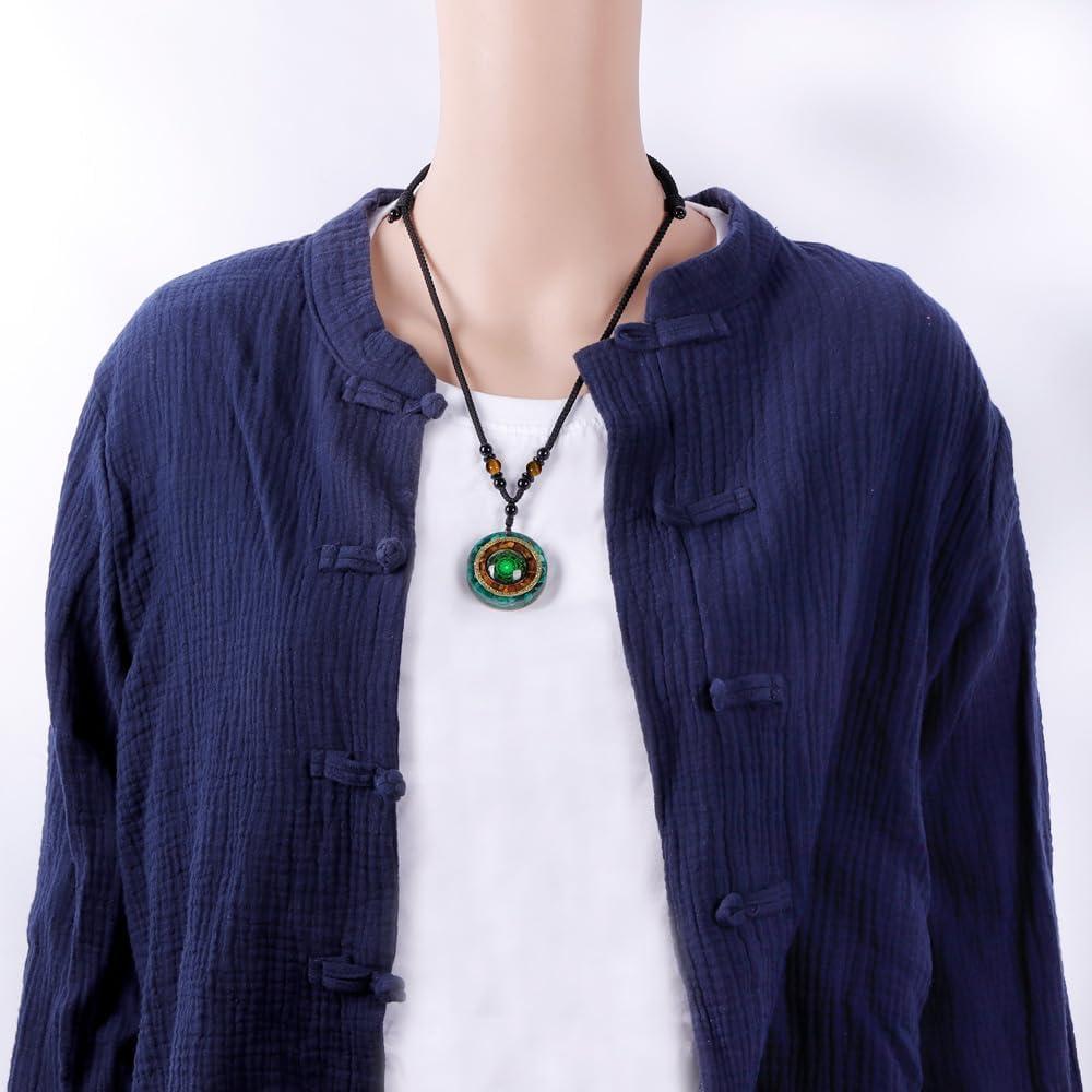 Collar de Orgonita Day Day Up - Colgante Sri Yantra Anti Estrés