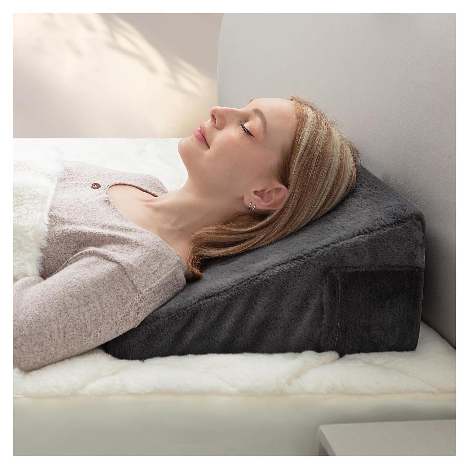 Cojín en Cuña TEXSTEAD de Espuma Viscoelástica para Reflujo