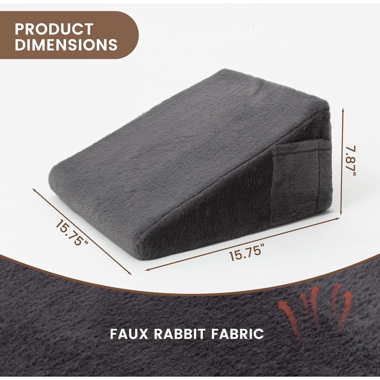 Cojín en Cuña TEXSTEAD de Espuma Viscoelástica para Reflujo