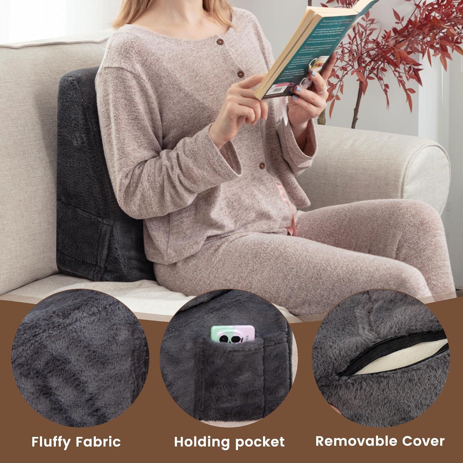 Cojín en Cuña TEXSTEAD de Espuma Viscoelástica para Reflujo