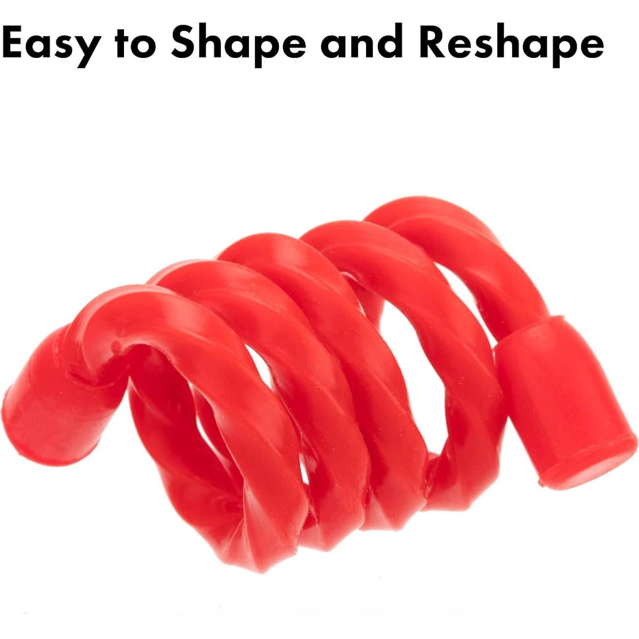 Sujetadores de Cable GESIPOR 20 PCS Silicona Reutilizables 10-60 cm