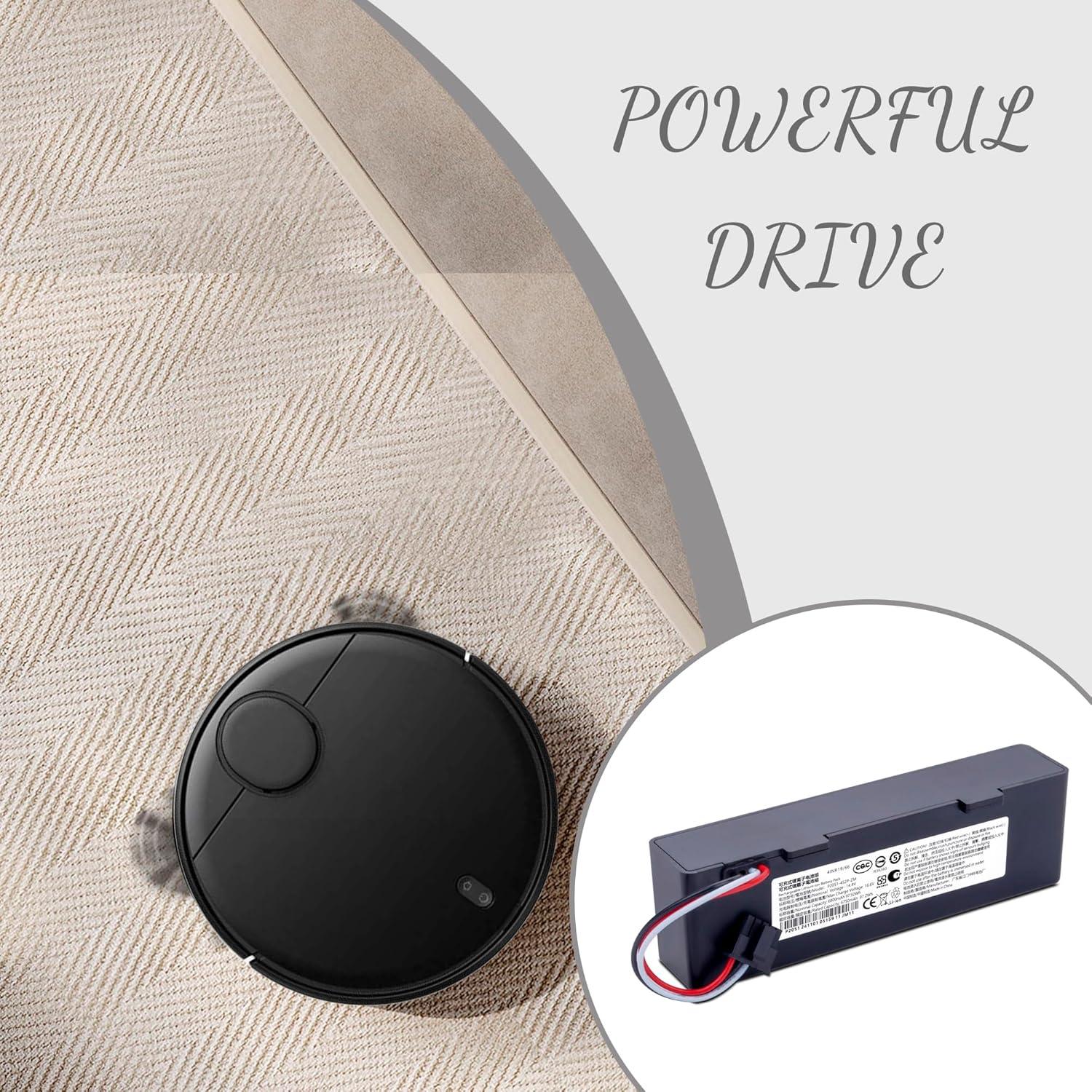 Batería 6800mAh para Aspiradora Robot Xiaomi Mop y Conga