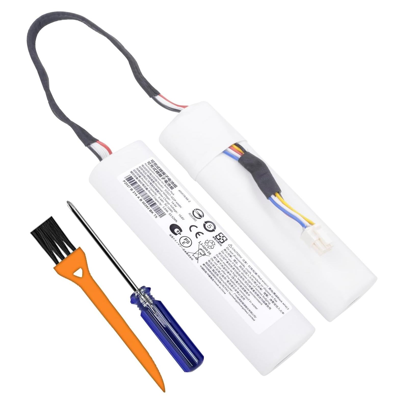 Batería Li-ion 6400mAh 14.4V para aspiradora Xiaomi Dreame W10