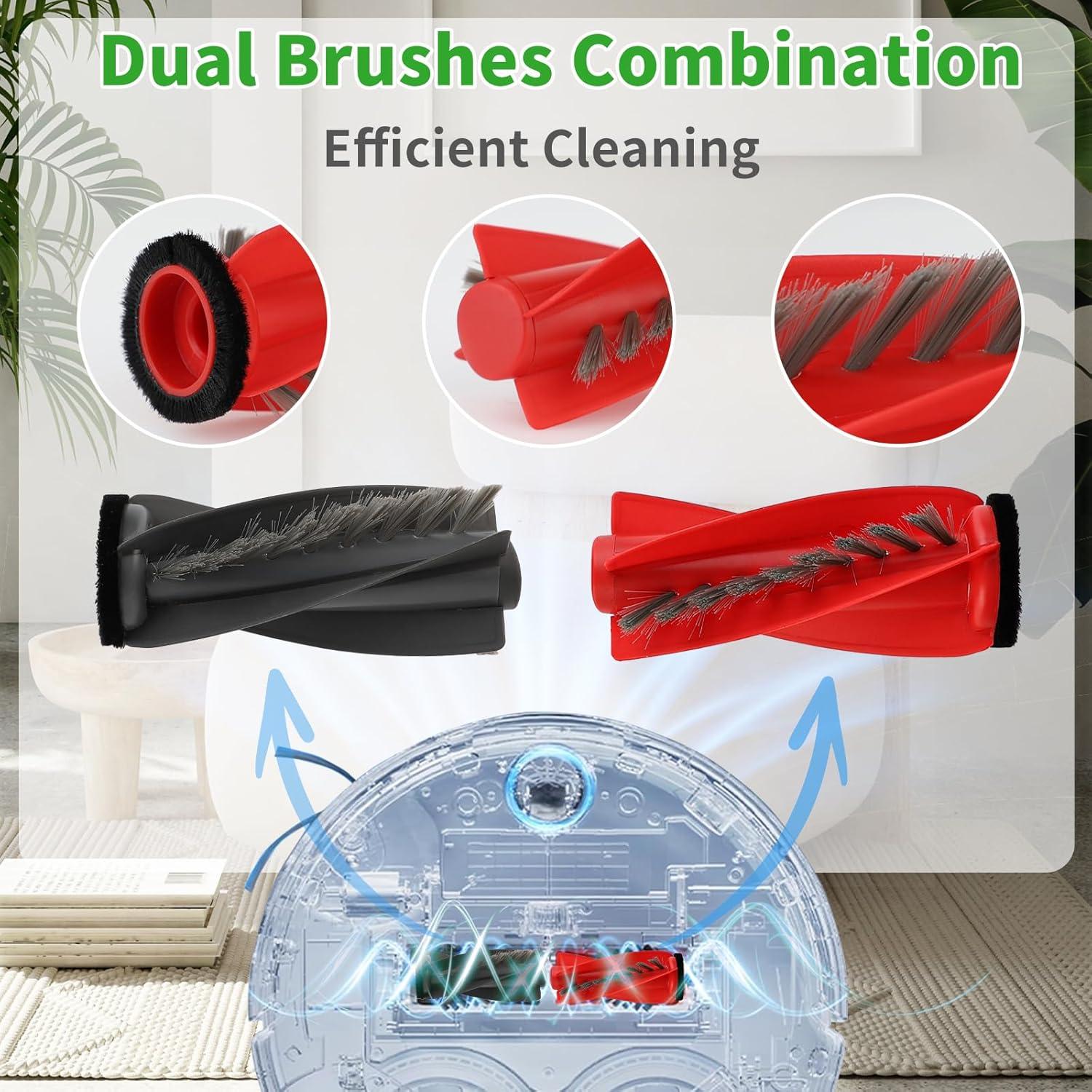 Kit 18 Piezas Accesorios Roborock Qrevo S5V/S5A - Feilifan