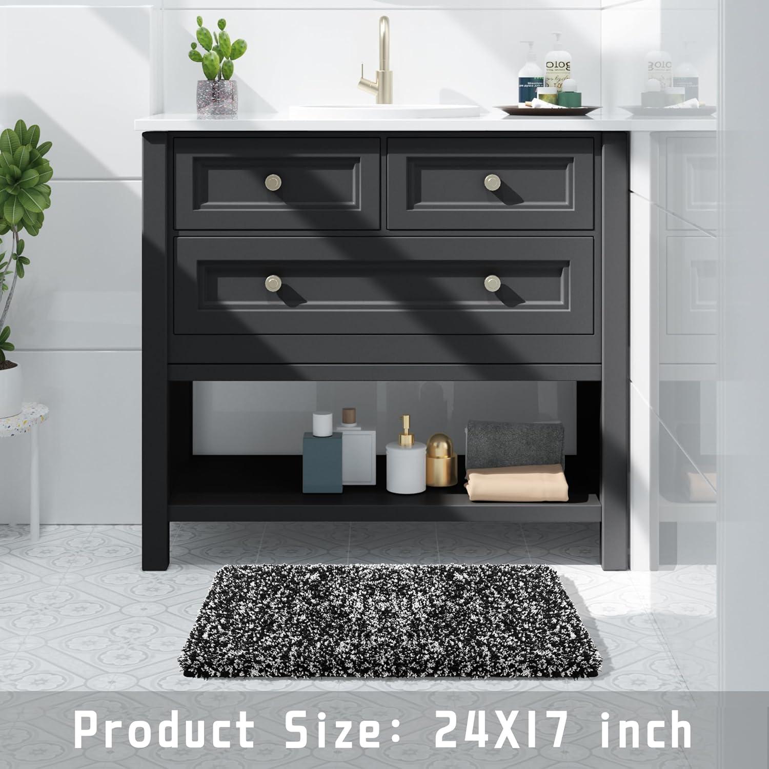 Alfombrilla de Baño Yimobra 43x61 cm Antideslizante Microfibra