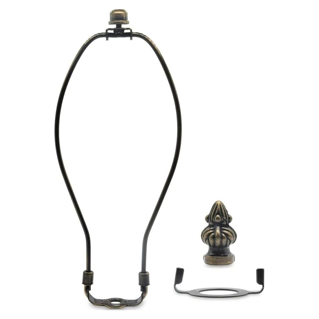 Soporte de Lámpara QVQCWD de Bronce 25,4 cm con Adaptador E26