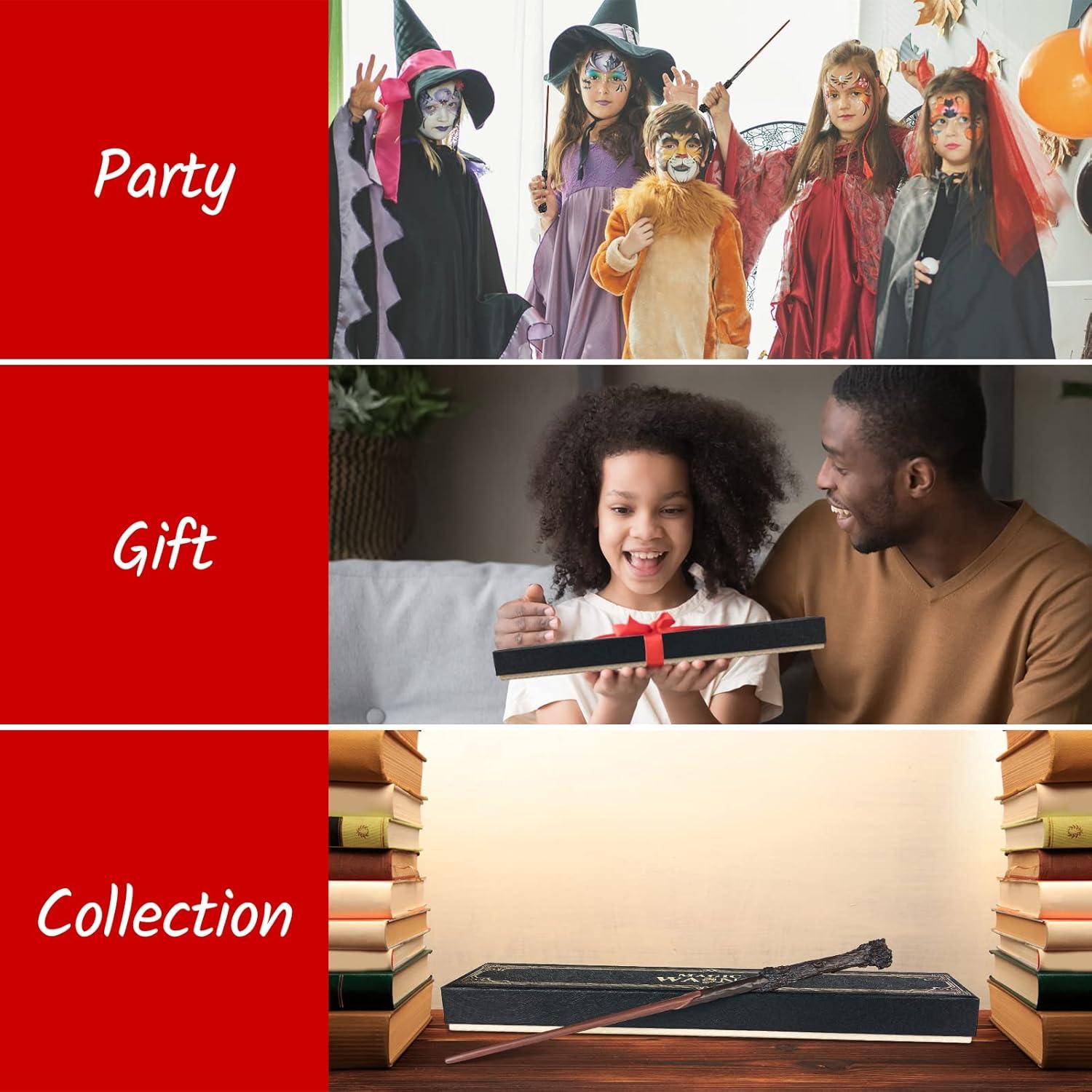 Varita Mágica KingVows para Niños con Guía y Regalo