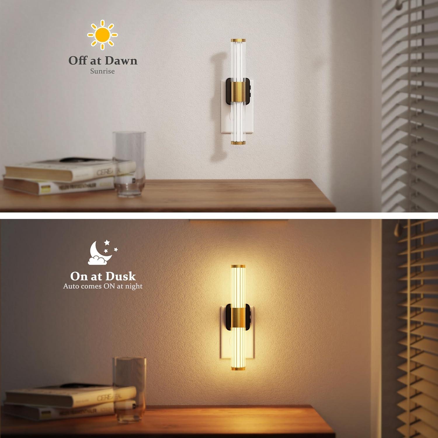 Luz Nocturna JandCase RGB con Sensor y Regulador 9.14cm