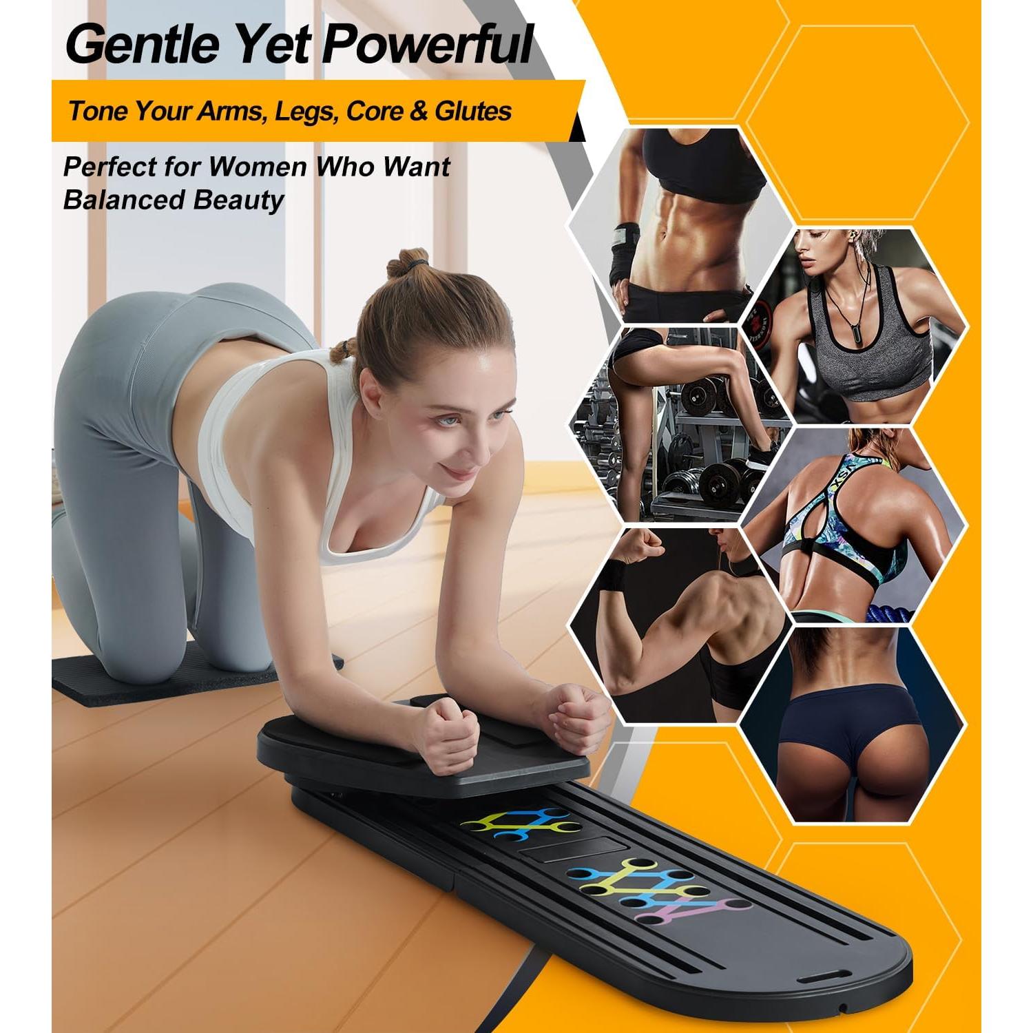 Conjunto de Reformador de Pilates Ailinkor 6 en 1 Plegable