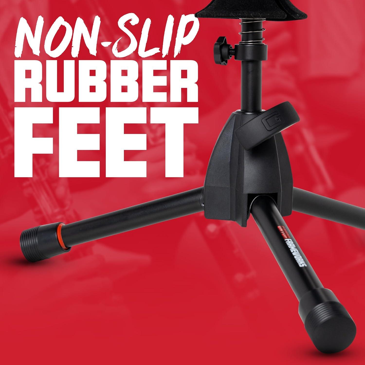 Soporte trípode Gator Frameworks para trompeta Bb estándar