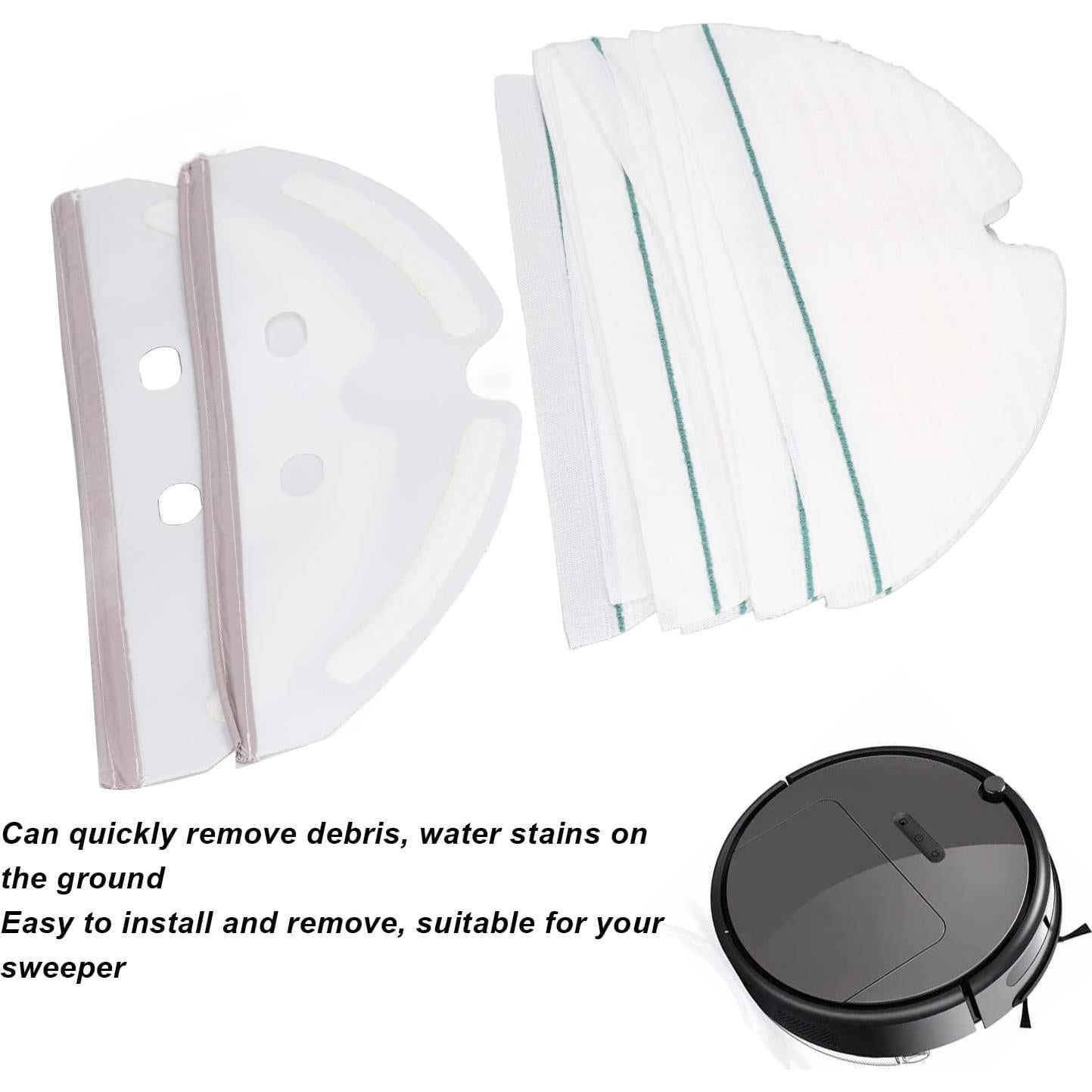 Soporte para paño de mopa CHEOTIME compatible Roborock S6 E2