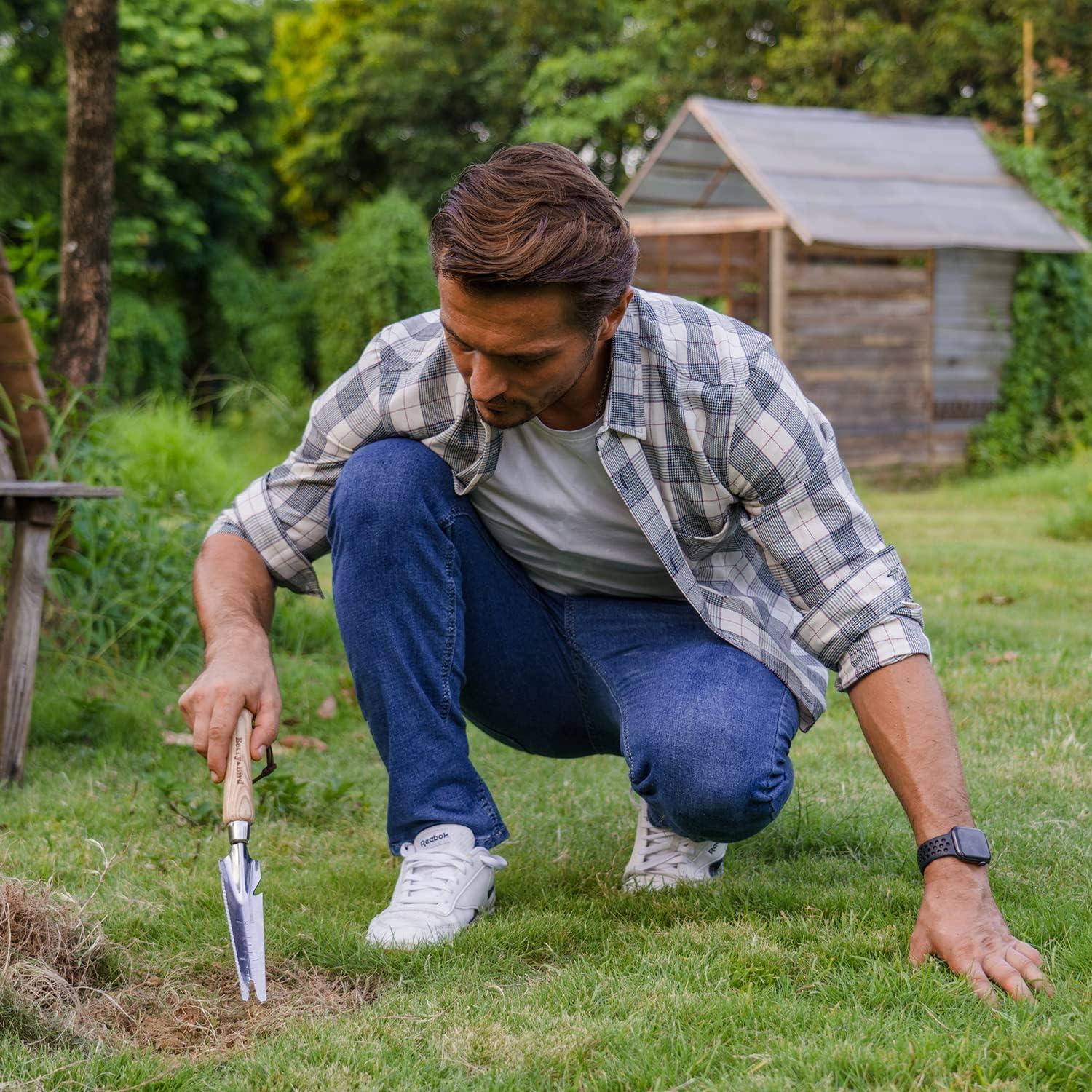 Pala de Deshierbe de Mano Berry&Bird 5 en 1 Acero Inoxidable