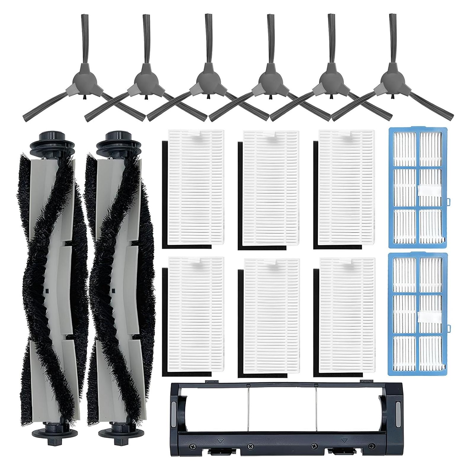 Kit de Accesorios HUIZHEN para Ionvac SmartClean 2000 - 2 Cepillos, 6 Filtros HEPA