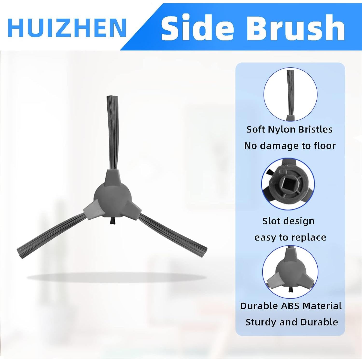 Kit de Accesorios HUIZHEN para Ionvac SmartClean 2000 - 2 Cepillos, 6 Filtros HEPA