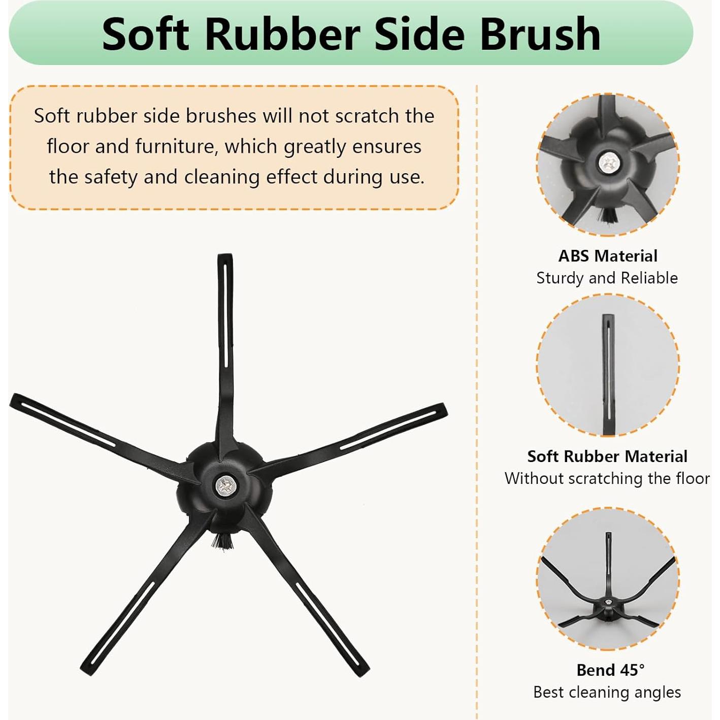 Accesorios de Repuesto APRIL-FLOWER para Roborock Q7 Max+
