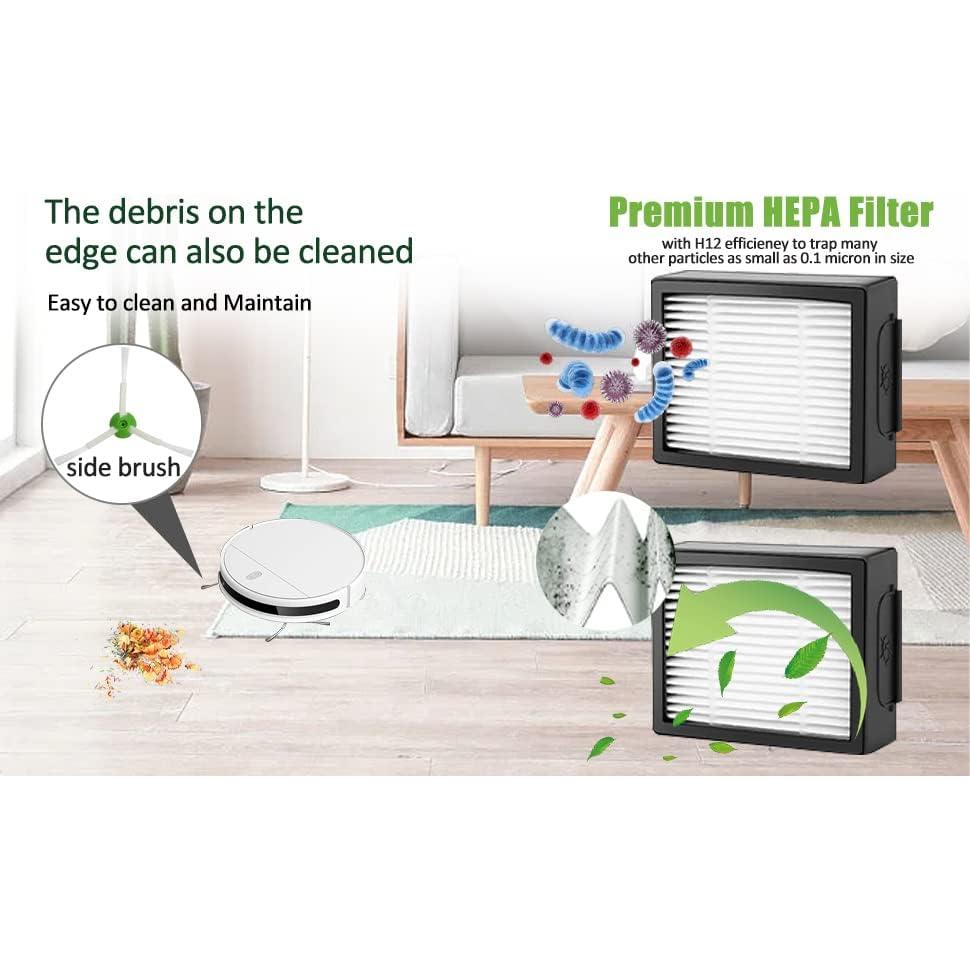 Accesorios de Repuesto iRobot Roomba E5 E6 E7 i3 i7 - 1 Juego