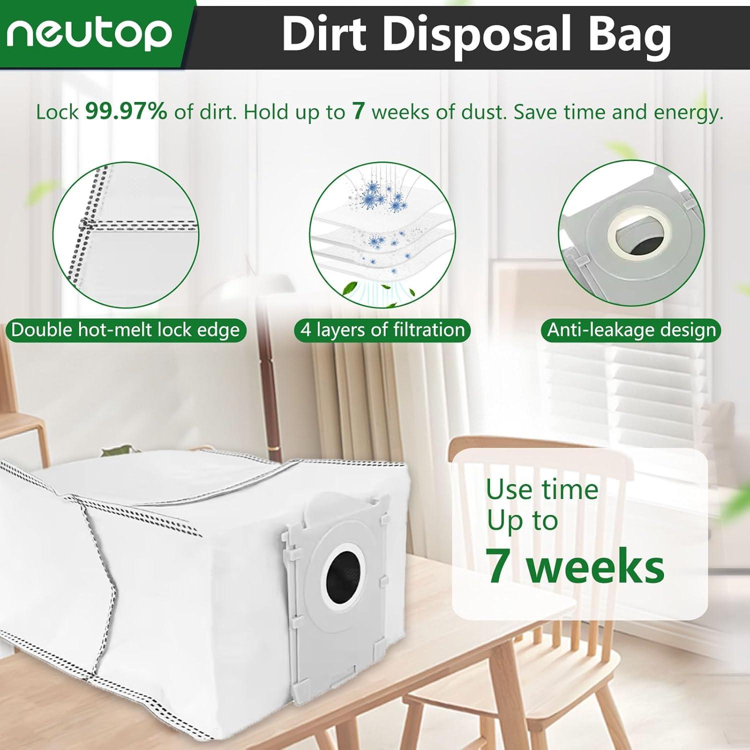 Accesorios Neutop para Aspiradora Ecovacs Deebot X8 Pro Omni