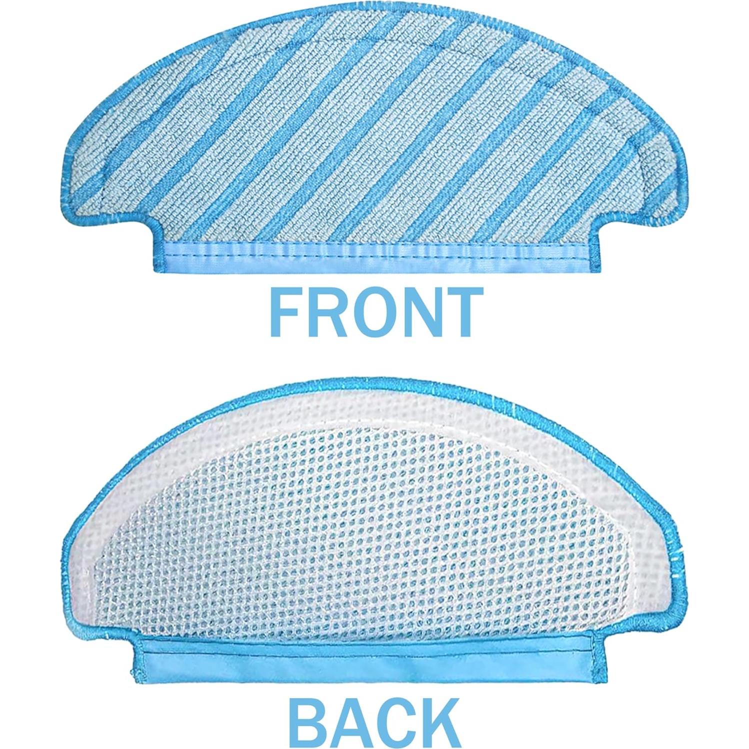 12 Paños de Mopa Lavables Unikstone para Ecovacs Deebot T8/N8