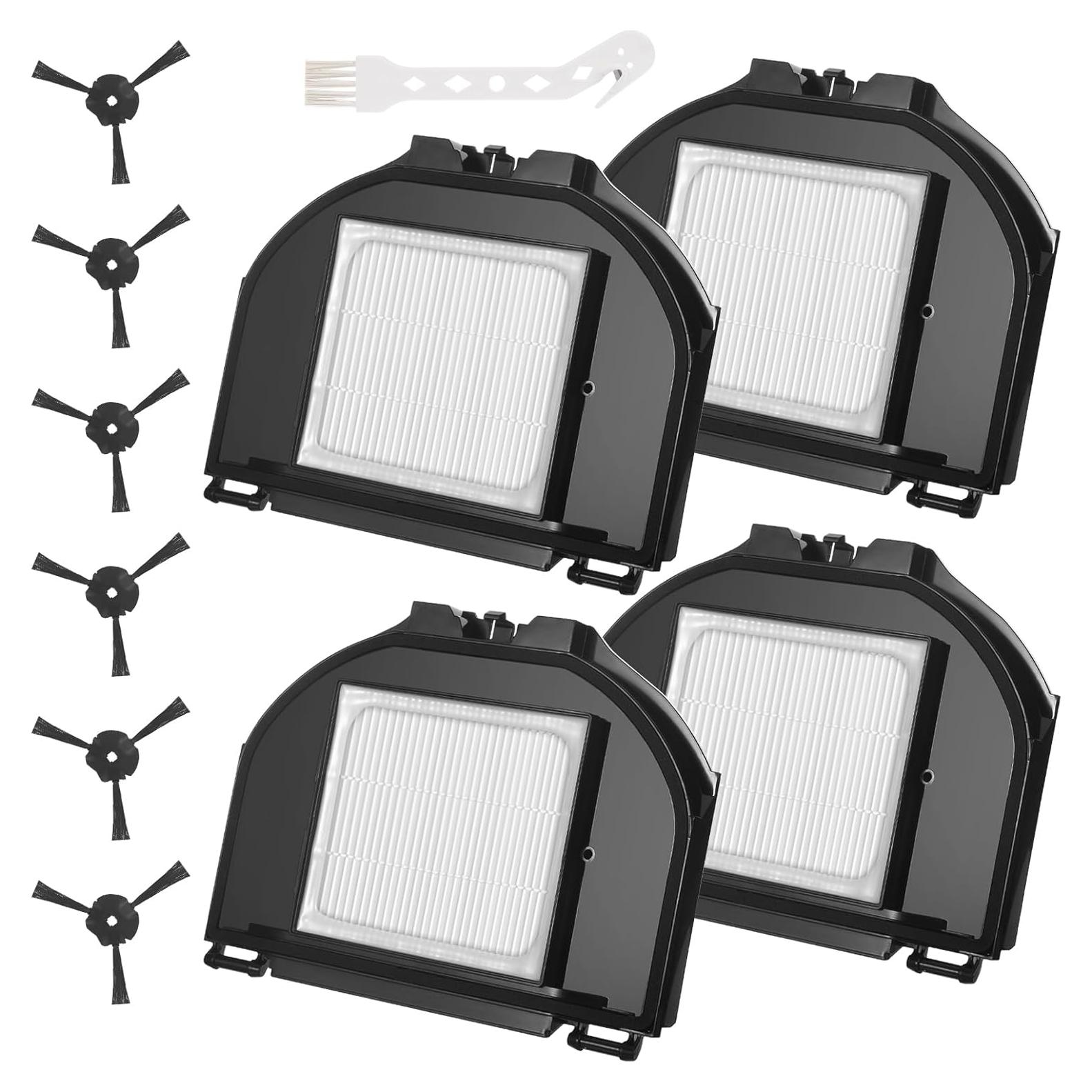 Piezas de Repuesto Walntec para Shark AV2310AE - 4 Filtros HEPA y 6 Cepillos