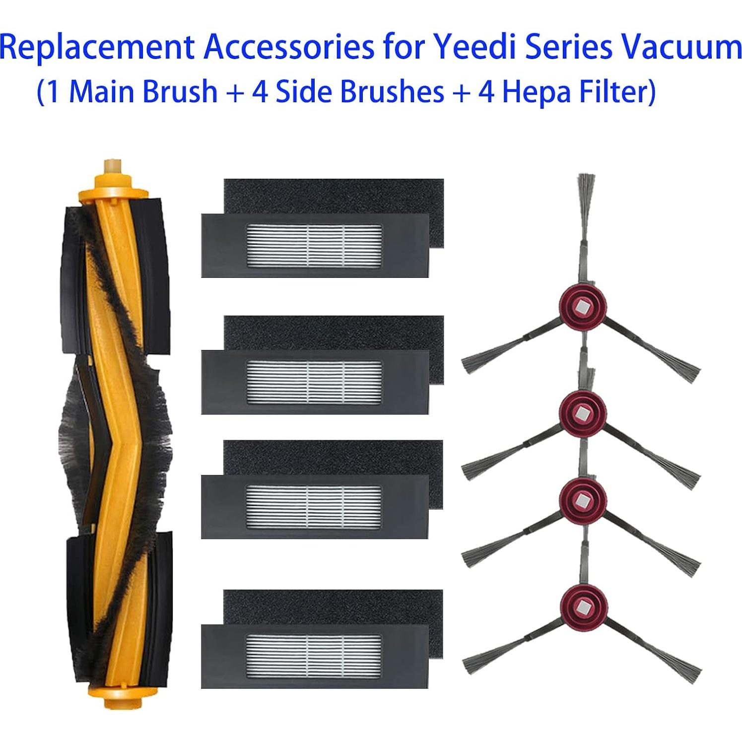 Kit de Reemplazo Yeedi Vac 2 Pro - 9 Piezas Accesorios