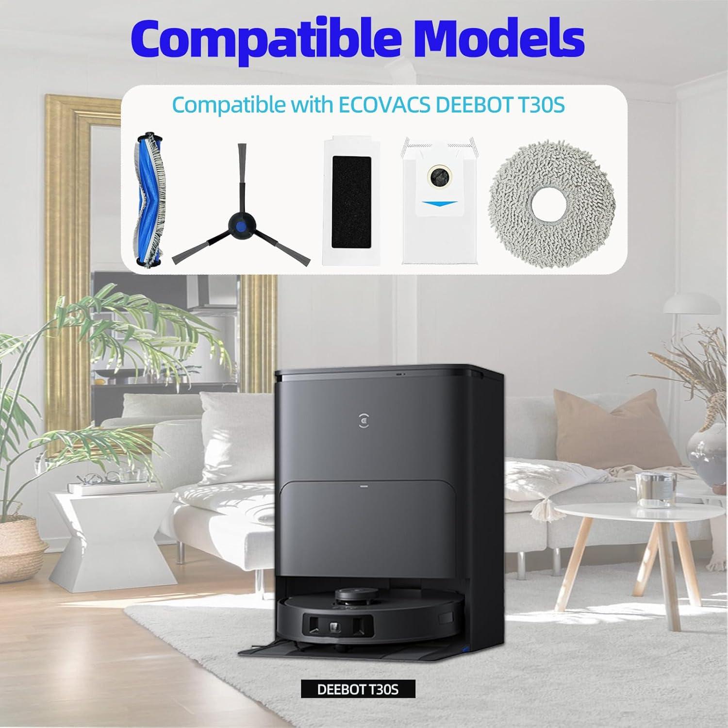 Kit de Accesorios para Aspiradora Robot ECOVACS DEEBOT T30S