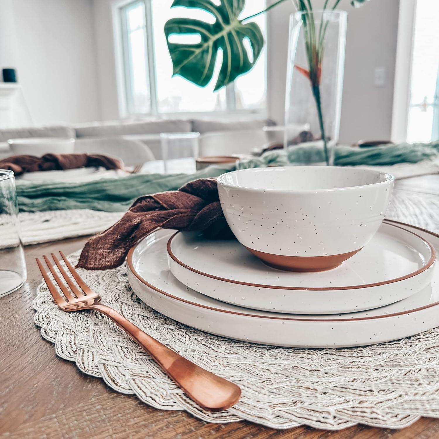 Tazones de Cerámica Mora - Set de 6 - 0,45 L - Apto Microondas