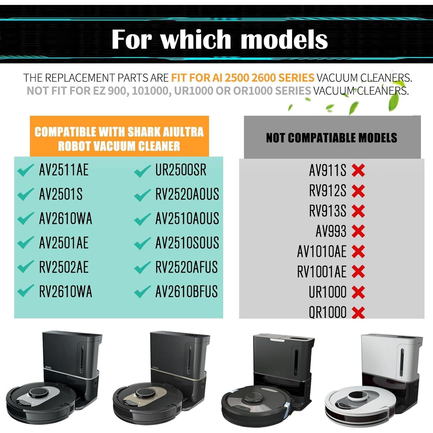 Filtro HEPA Reemplazo Pdoucgia para Aspiradora Shark AV2501 - Paquete de 6