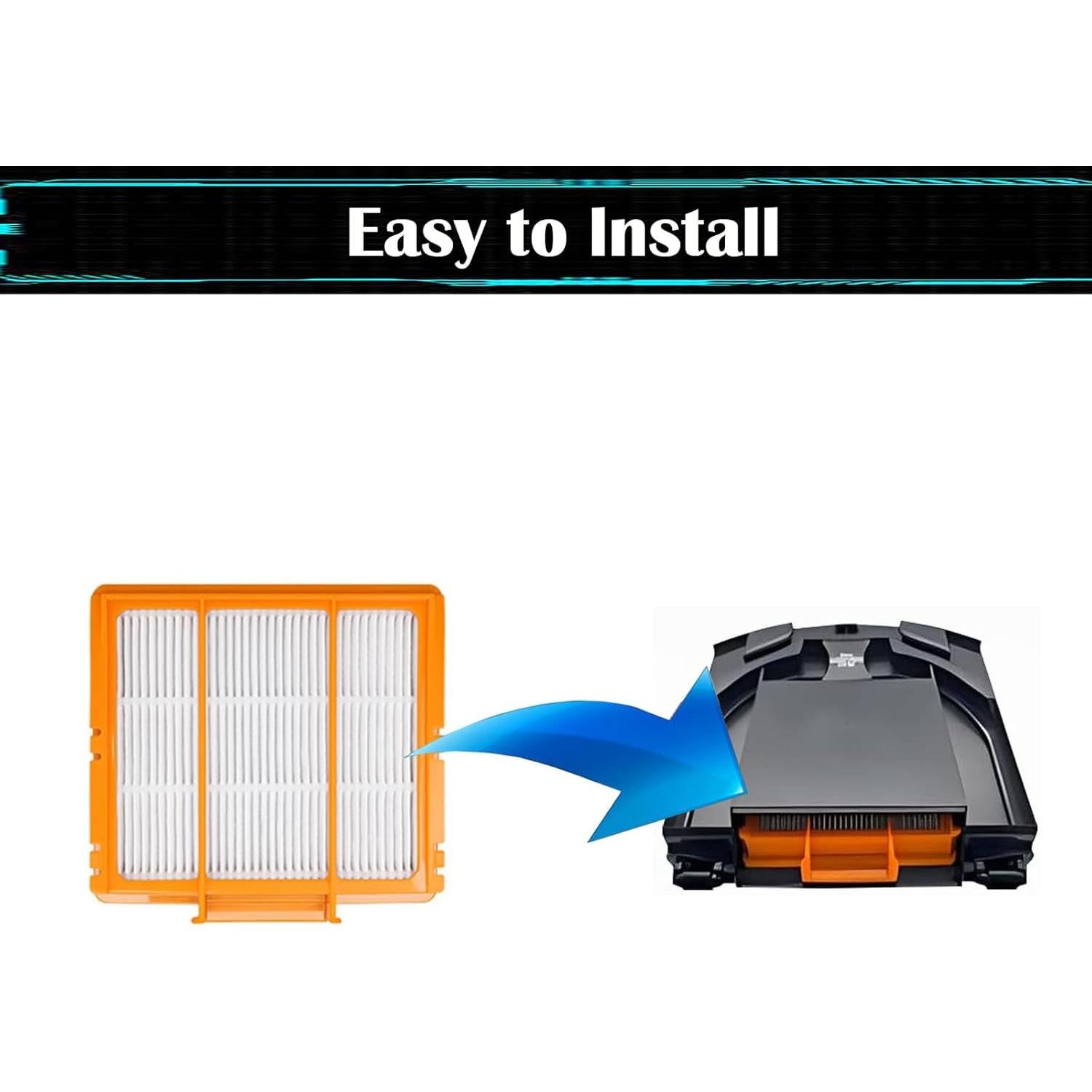 Filtro HEPA Reemplazo Pdoucgia para Aspiradora Shark AV2501 - Paquete de 6