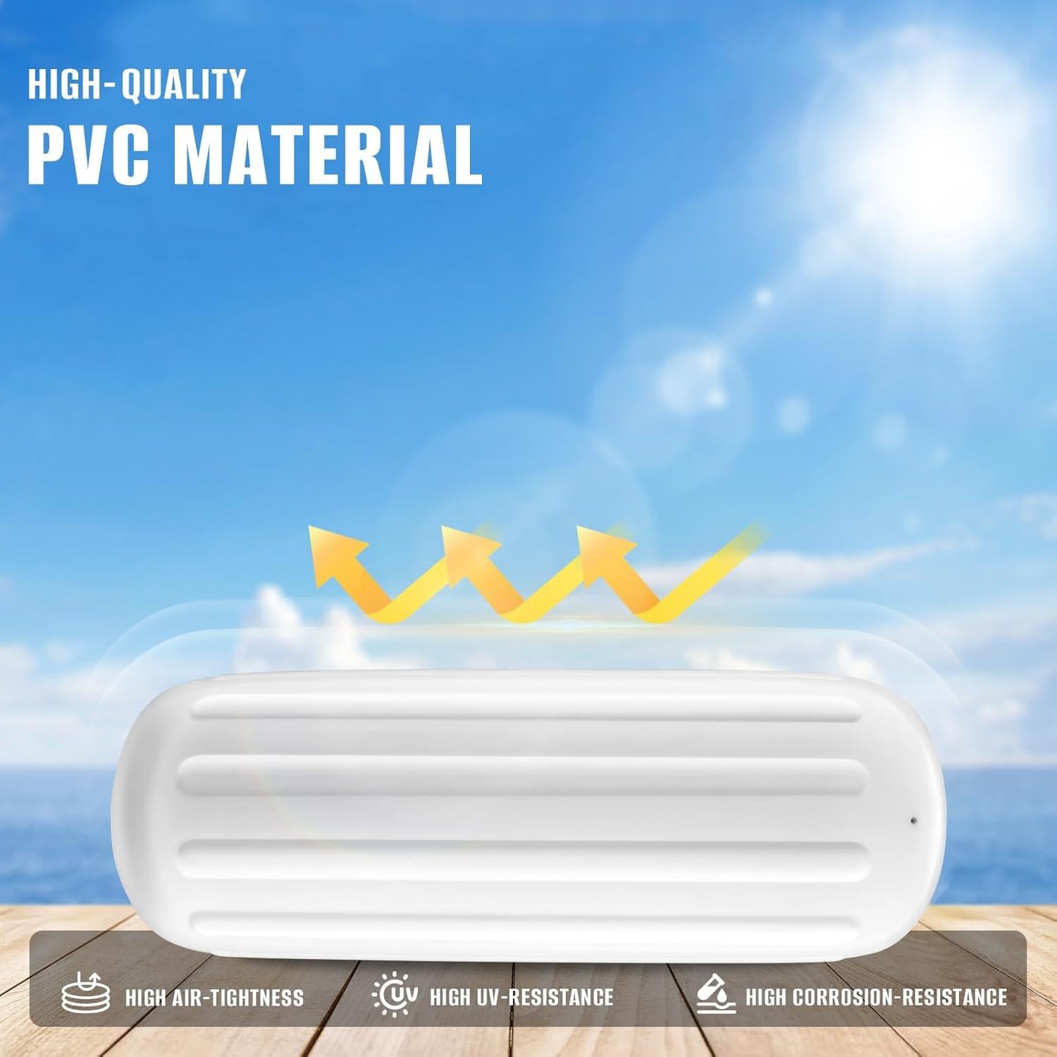 Defensores de Barco VOYOCHT Paquete de 4 25 x 71 cm