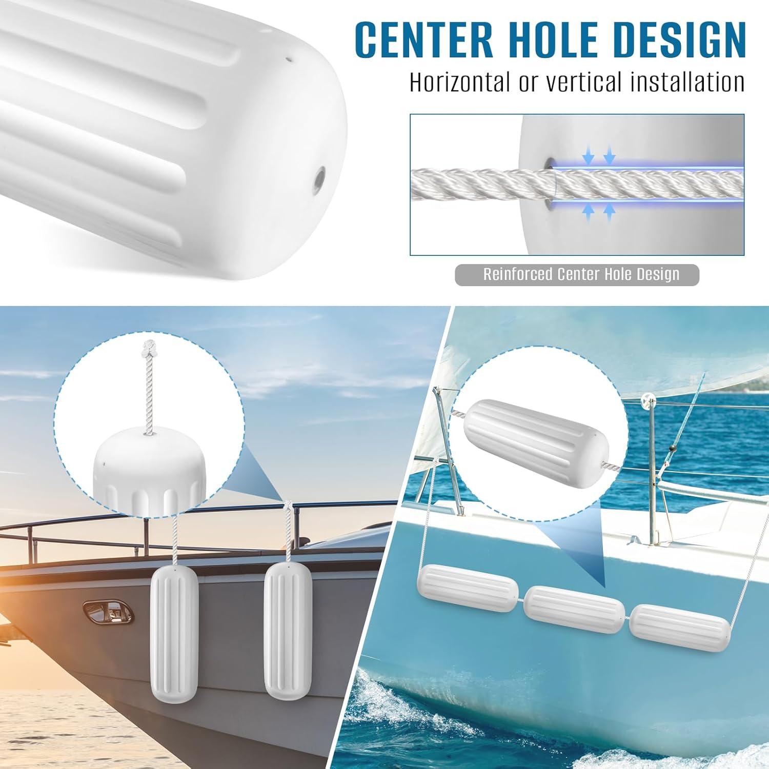 Defensores de Barco VOYOCHT Paquete de 4 25 x 71 cm