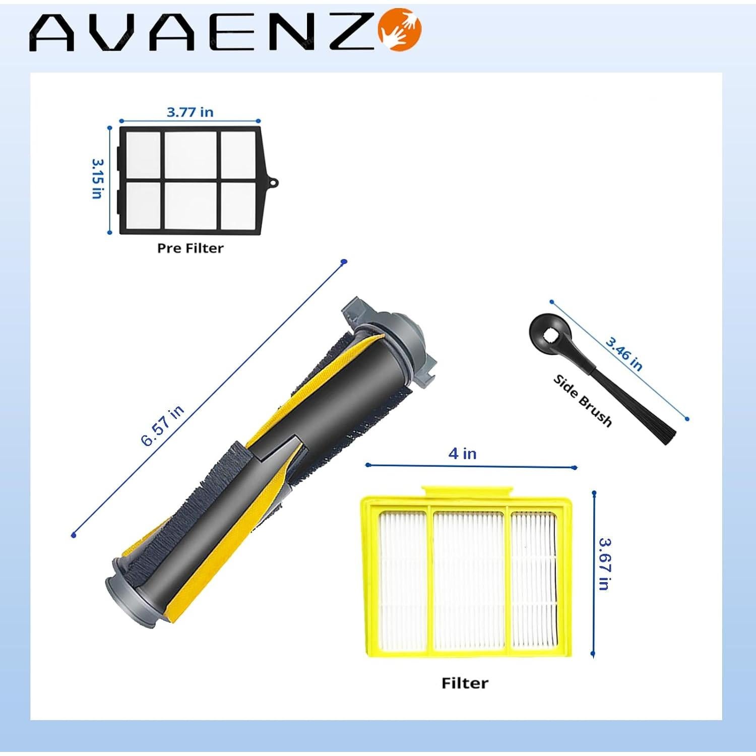 Kit de Repuesto Shark AV2001WD - 13 Piezas con Filtros y Cepillos