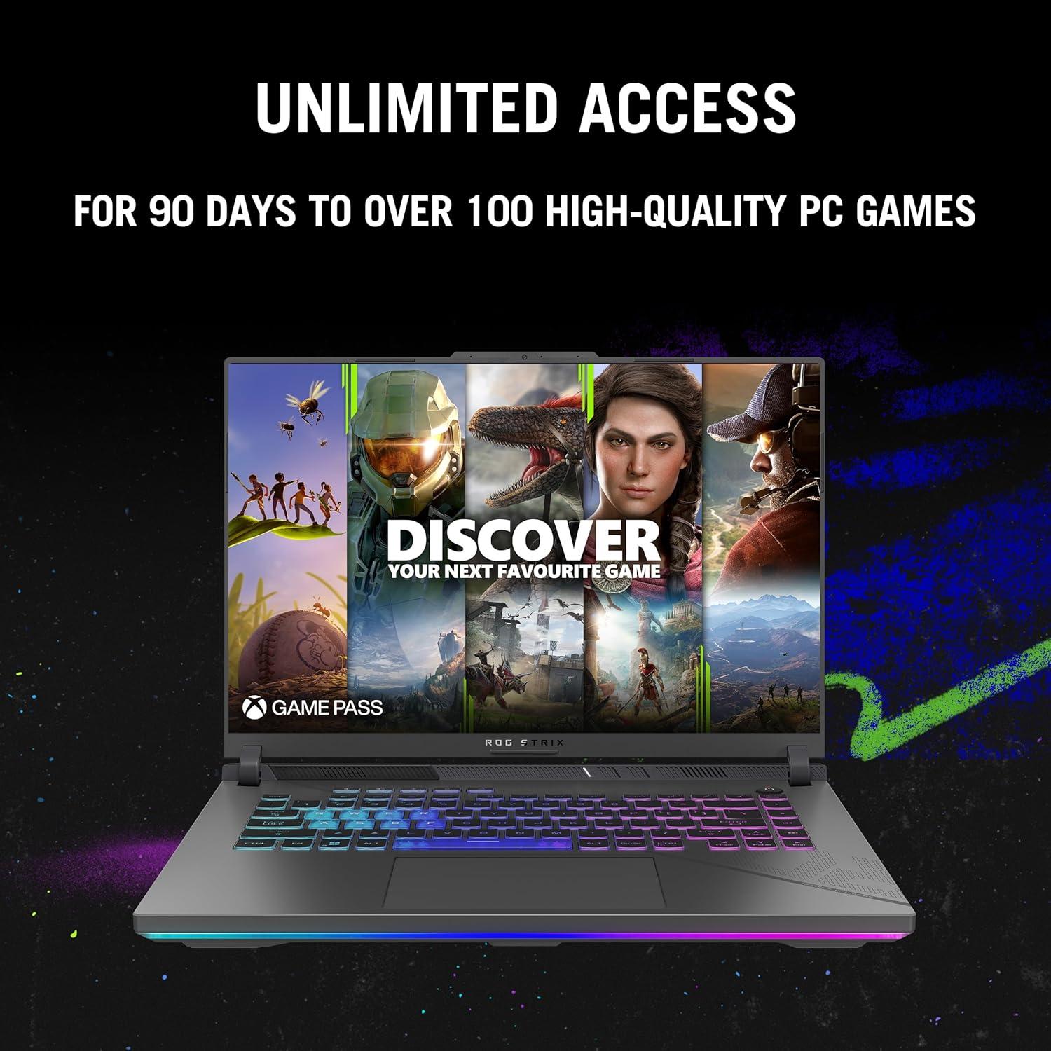 Laptop Gaming ASUS ROG Strix G16, i9, RTX 4060, 16GB, 1TB