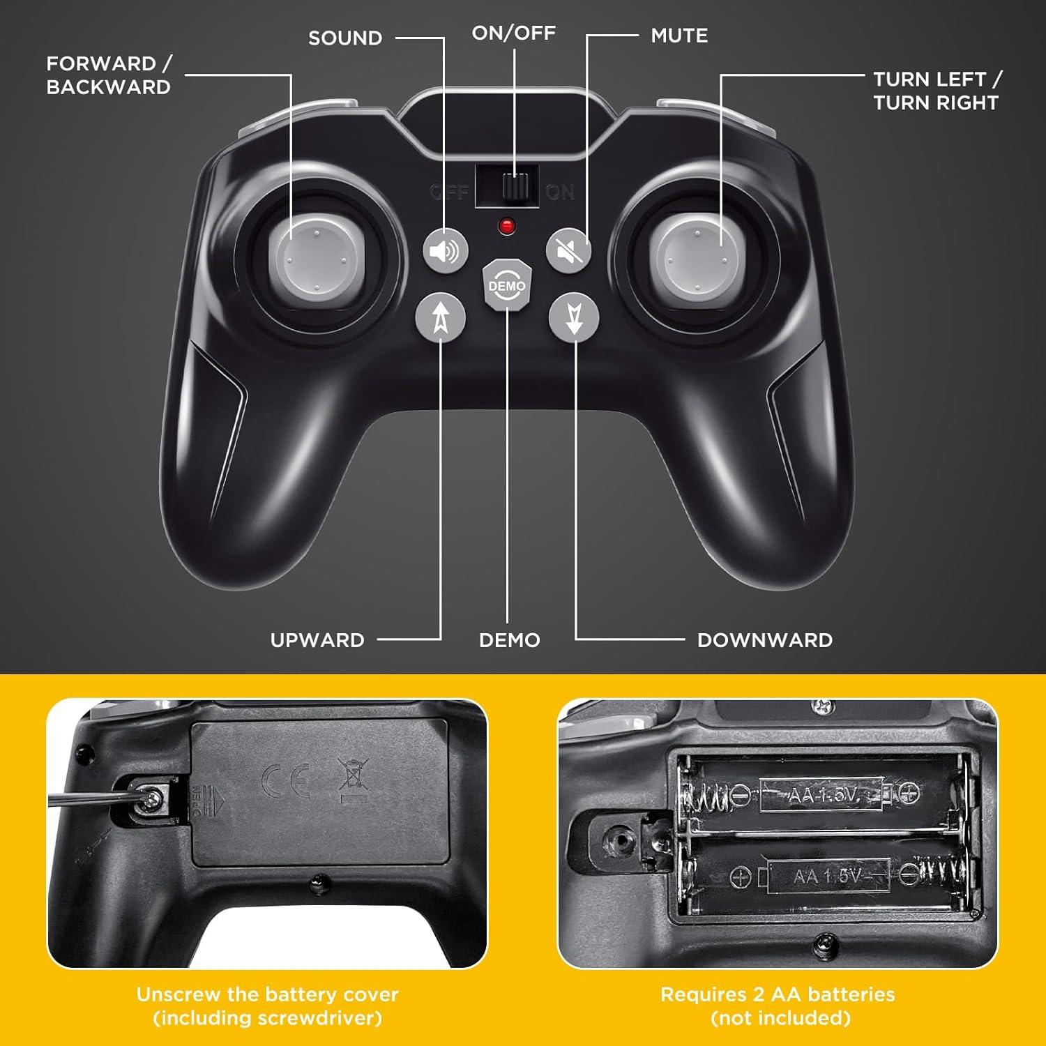 Camión Montacargas Control Remoto KIDDITOY 1:18 Luces y Sonidos