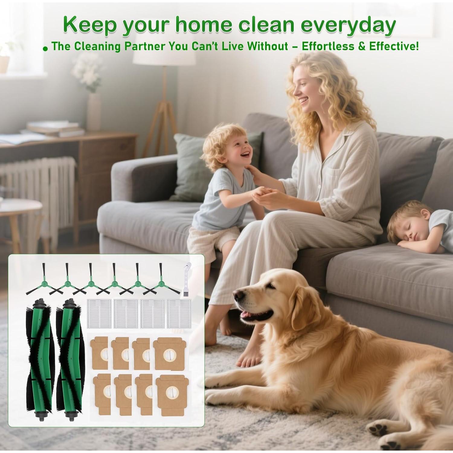 Kit de Repuestos para Aspiradora iRobot Roomba Q0520 - 21 Piezas