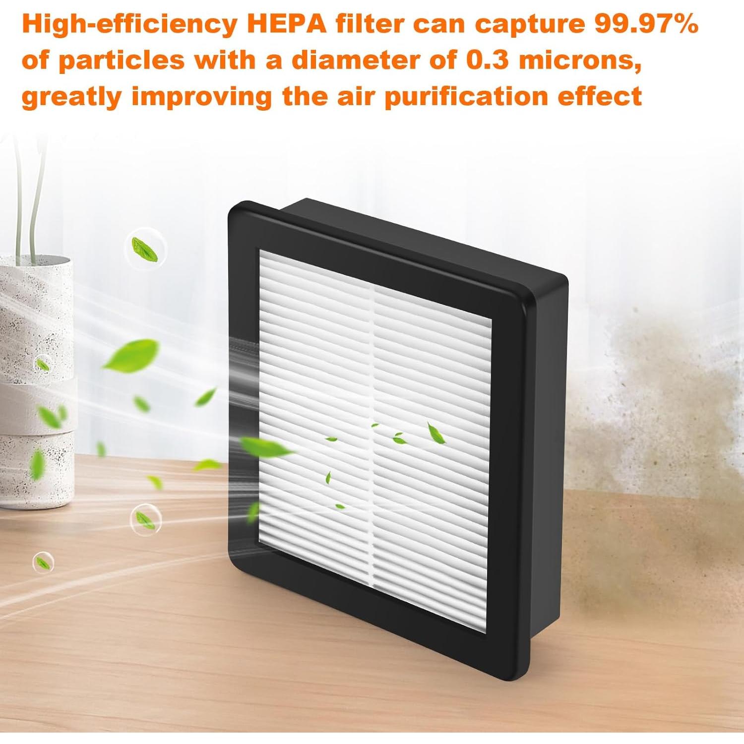 Filtro HEPA 107315 HomeInn para Aspiradoras ProTeam - Paquete de 2