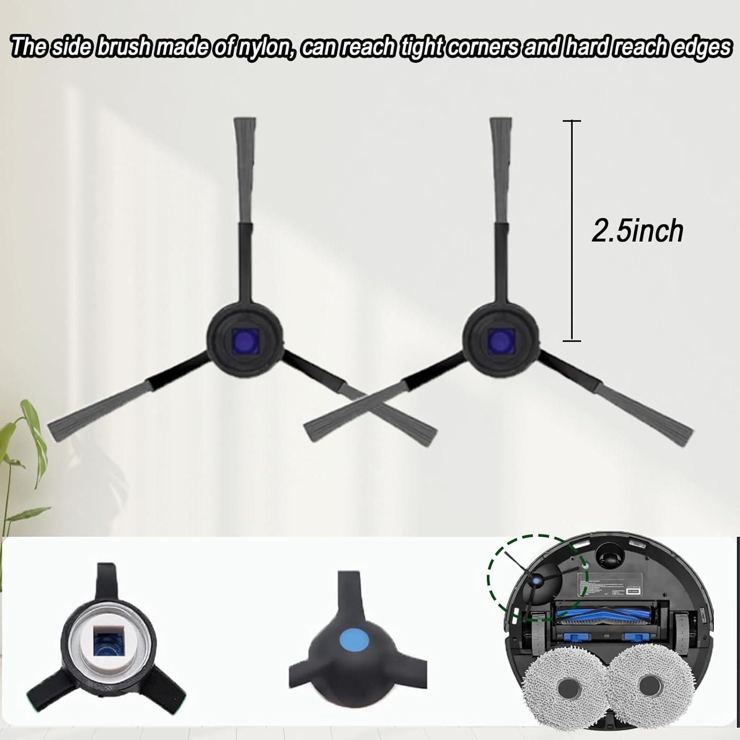 Kit de Accesorios para Aspiradora Robot Ecovacs T50 - 23 Piezas