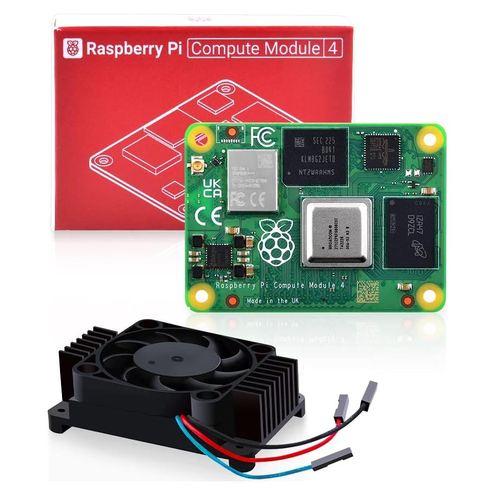 Módulo de Cómputo Raspberry Pi 4 DVOZVO 8GB RAM 32GB eMMC