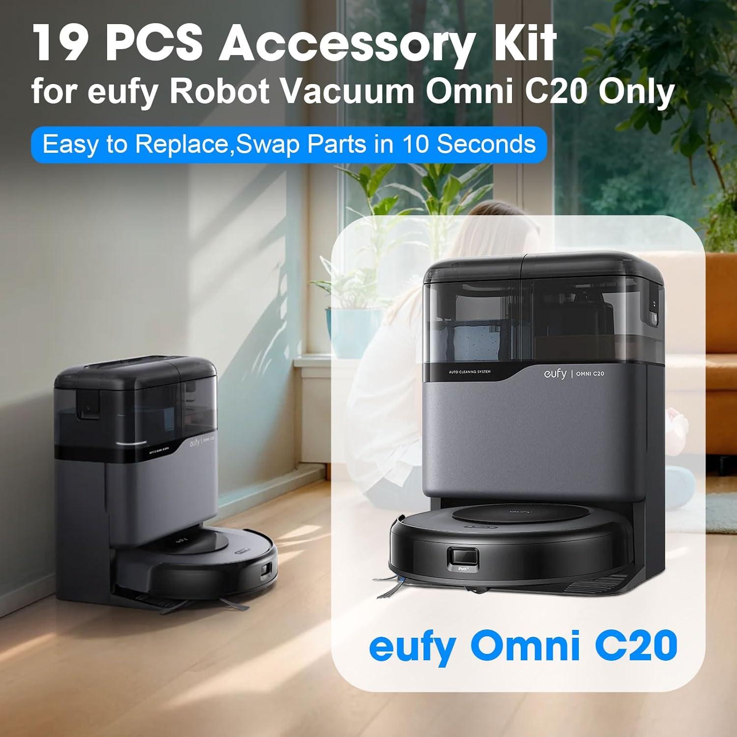 Kit de Accesorios 19 Piezas para Aspiradora eufy Omni C20