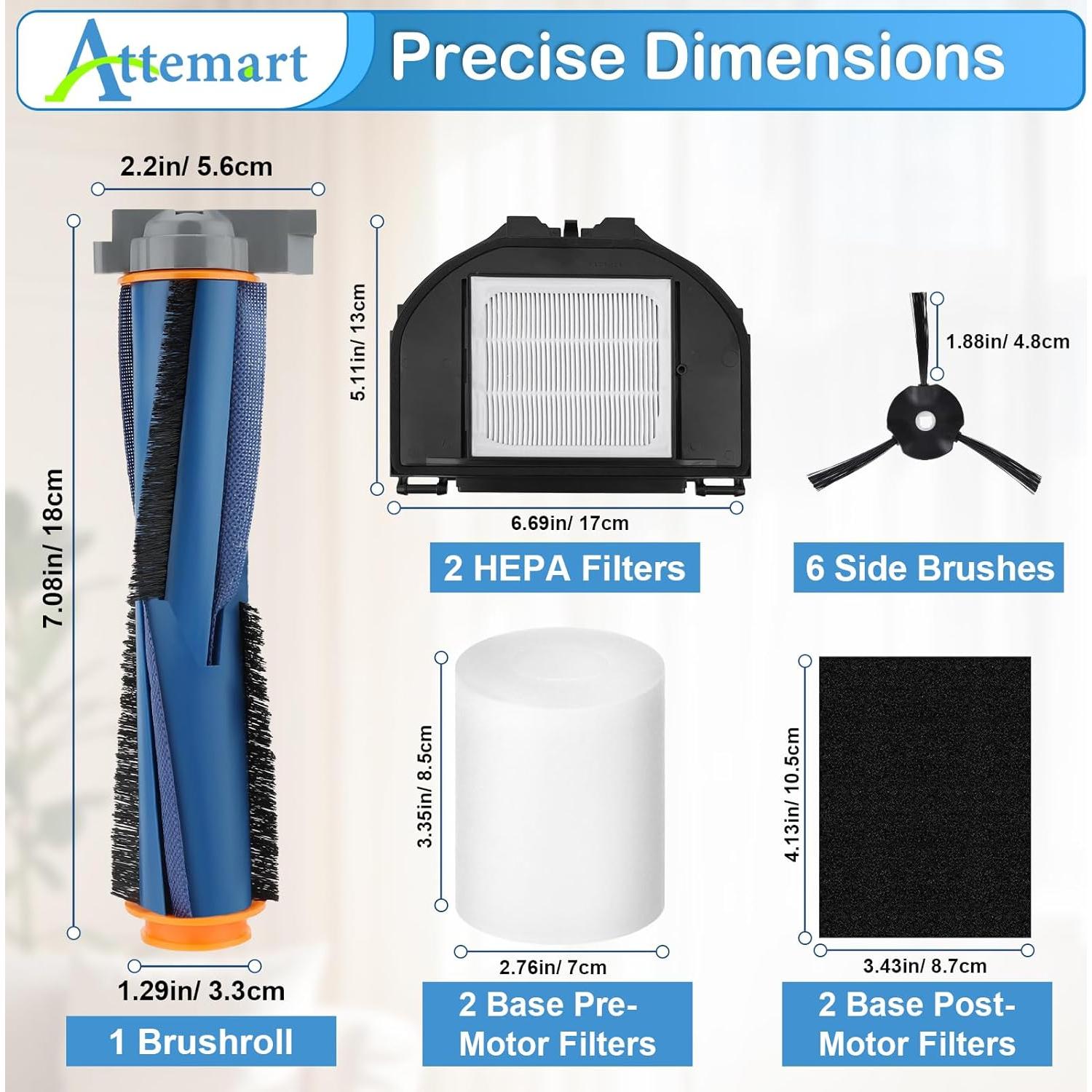 Piezas de Repuesto Attemart RV2310AE para Aspiradora Shark